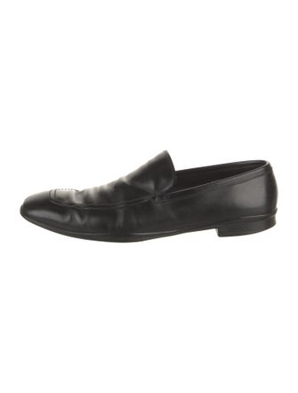 Prada Leather Dress Loafers