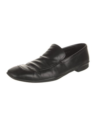 Prada Leather Dress Loafers