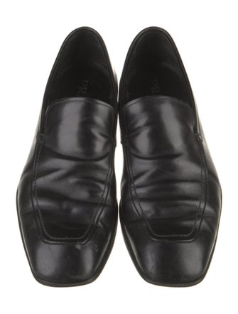 Prada Leather Dress Loafers