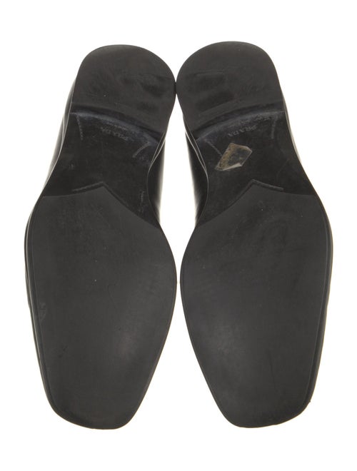 Prada Leather Dress Loafers