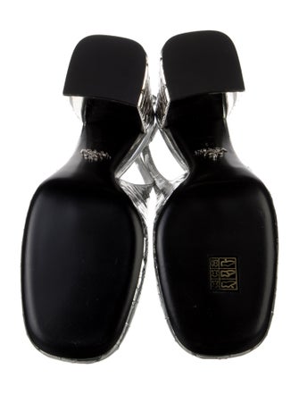 Prada Patent Leather Slingback Pumps