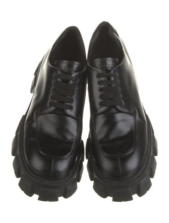 Prada Leather Derby Shoes