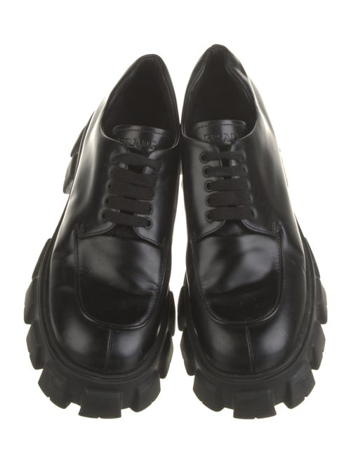 Prada Leather Derby Shoes