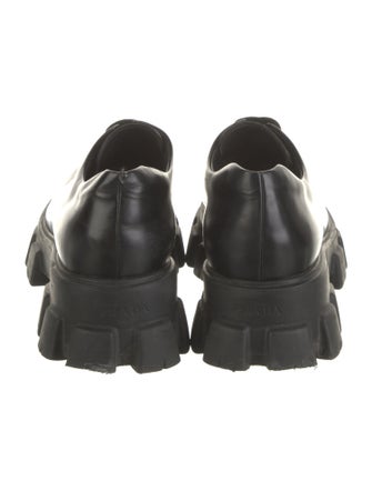 Prada Leather Derby Shoes