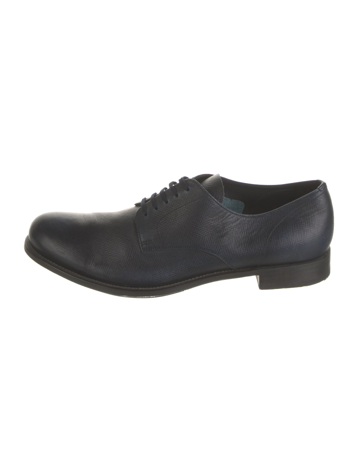 Prada Saffiano Leather Derby Shoes