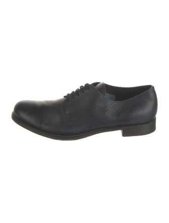 Prada Saffiano Leather Derby Shoes