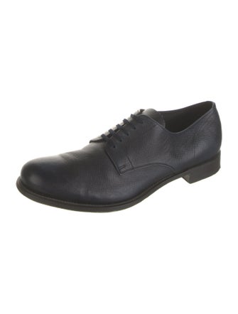 Prada Saffiano Leather Derby Shoes
