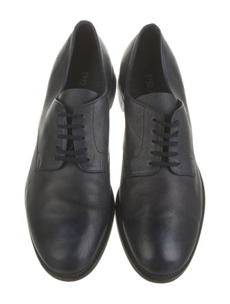 Prada Saffiano Leather Derby Shoes