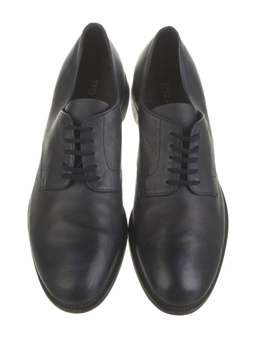 Prada Saffiano Leather Derby Shoes