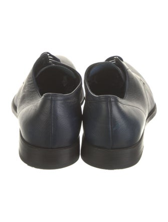 Prada Saffiano Leather Derby Shoes