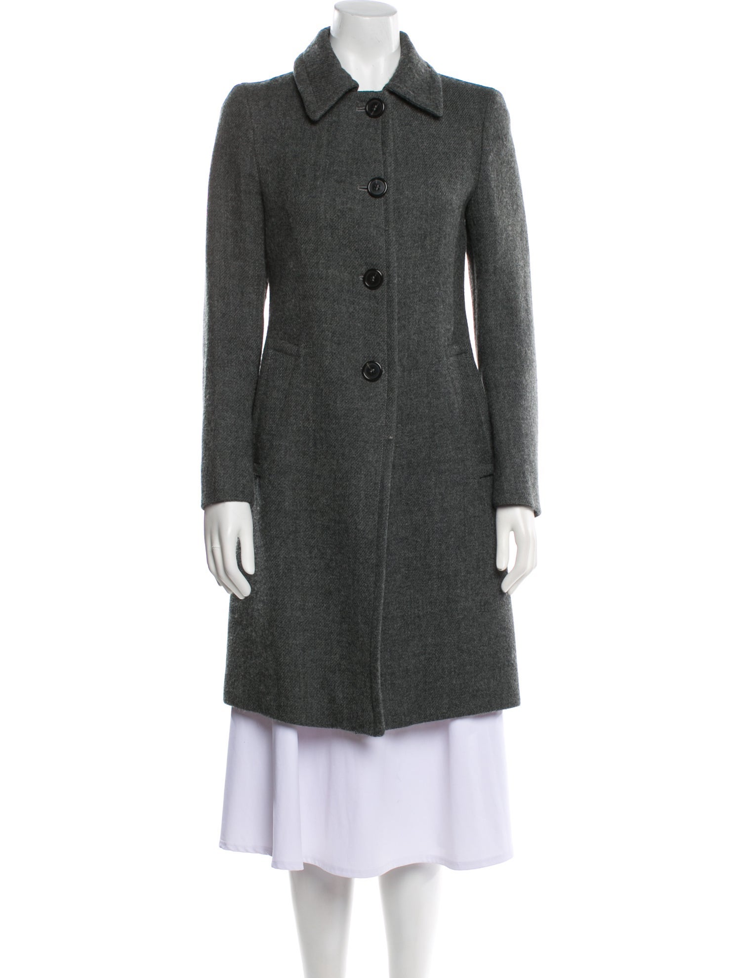 Prada 2017 Virgin Wool Coat