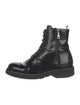 Prada Sport Patent Leather Combat Boots