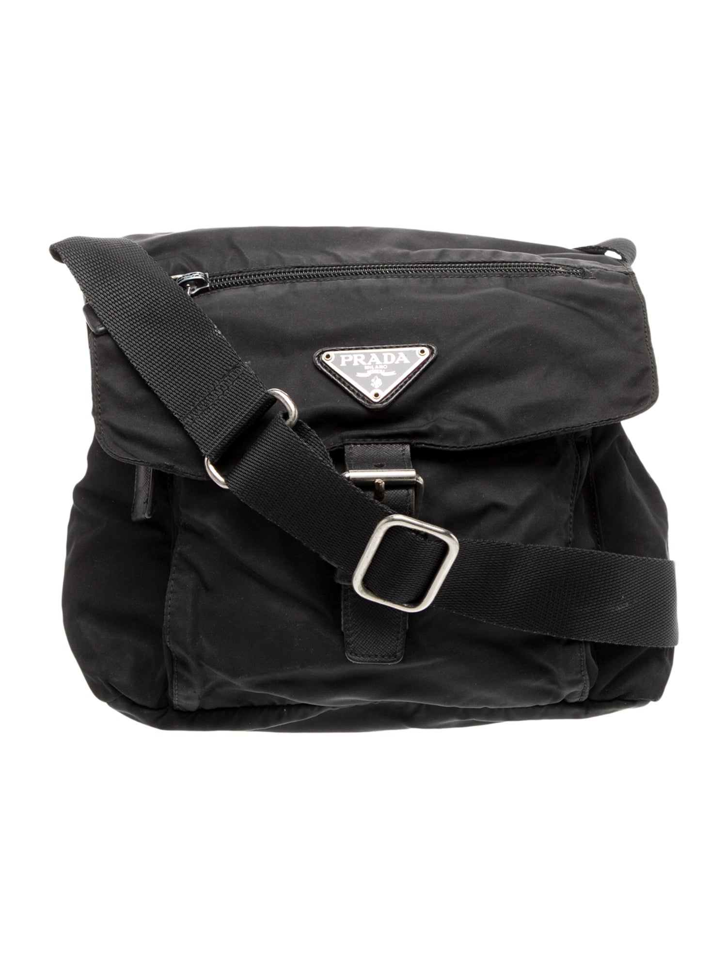 Prada Tessuto Nylon Shoulder Bag