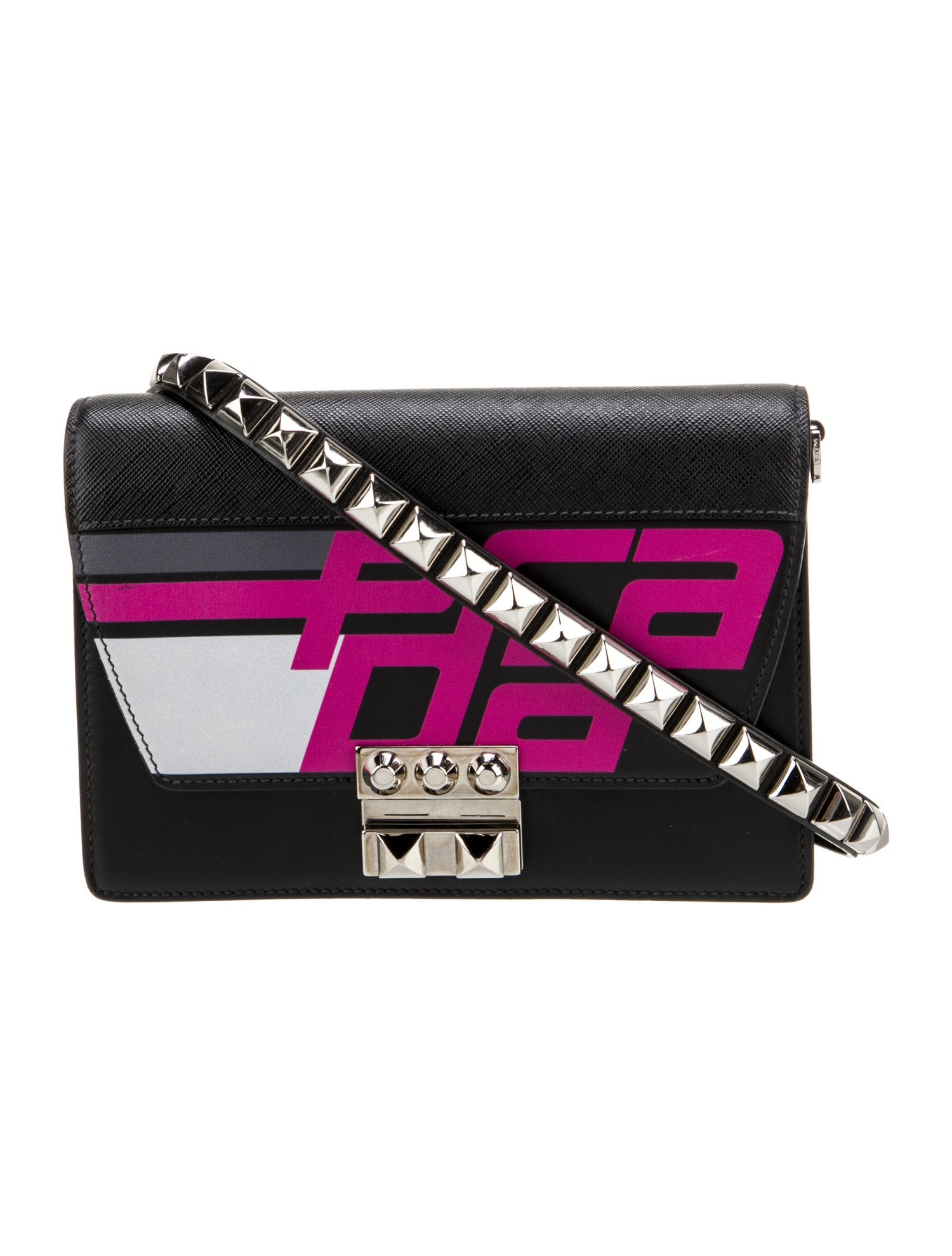 Prada City Calf Leather Elektra