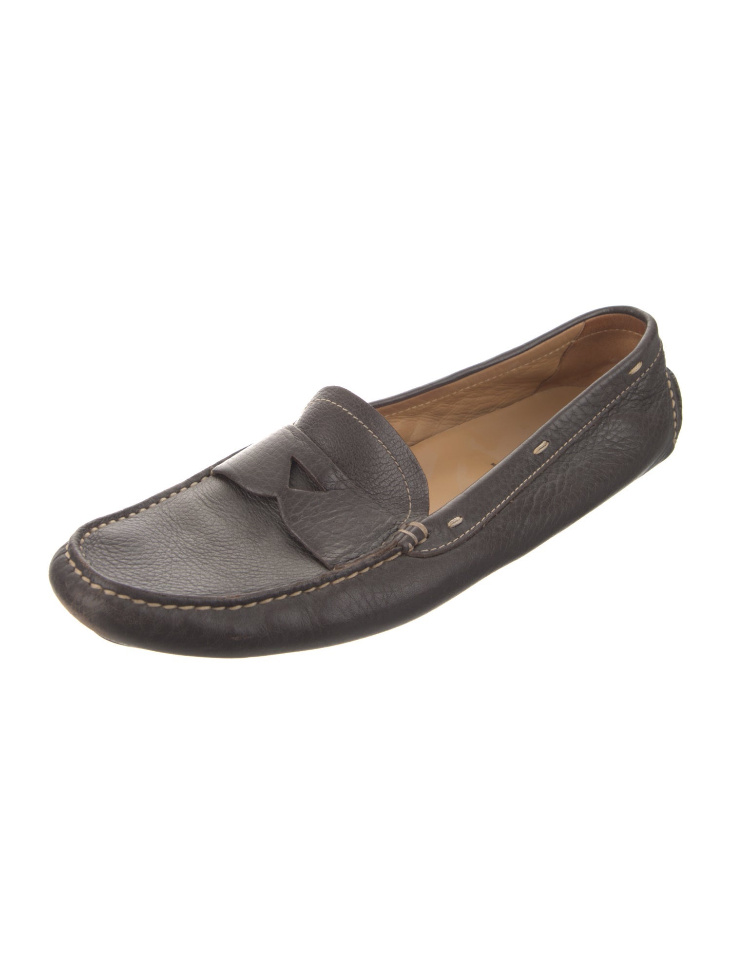 Prada Leather Loafers