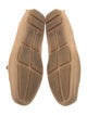 Prada Leather Bow Accents Loafers