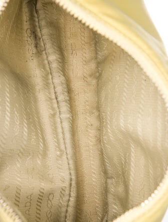 Prada Enameled Metal Triangle Re-Edition 2005