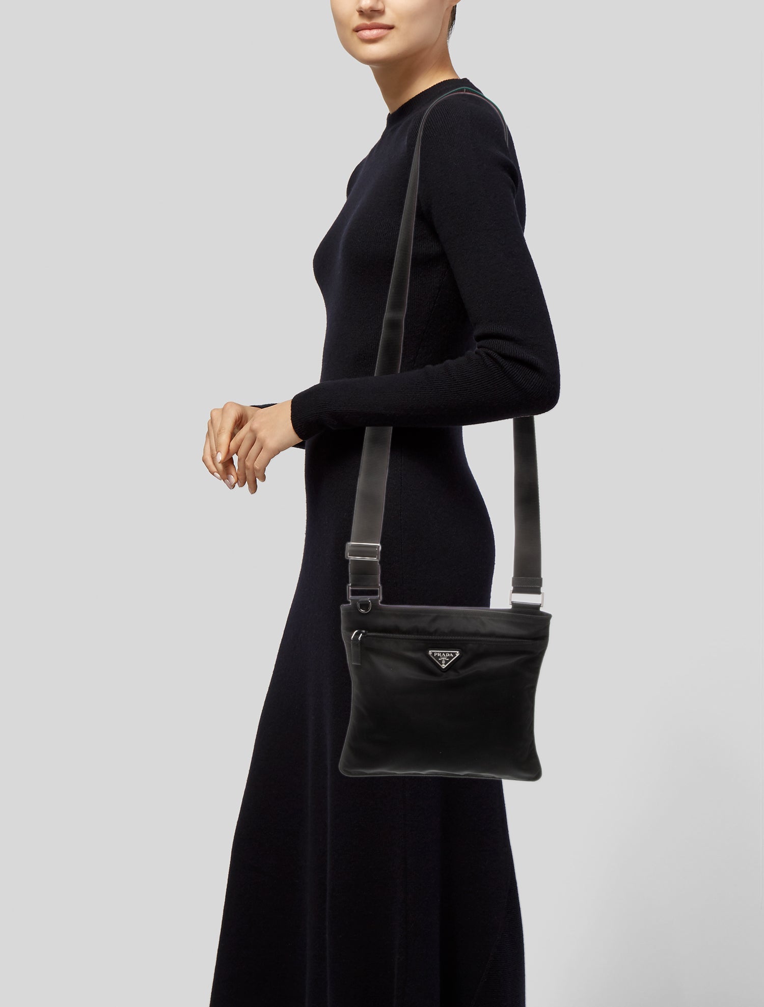 Prada Tessuto Messenger Bag