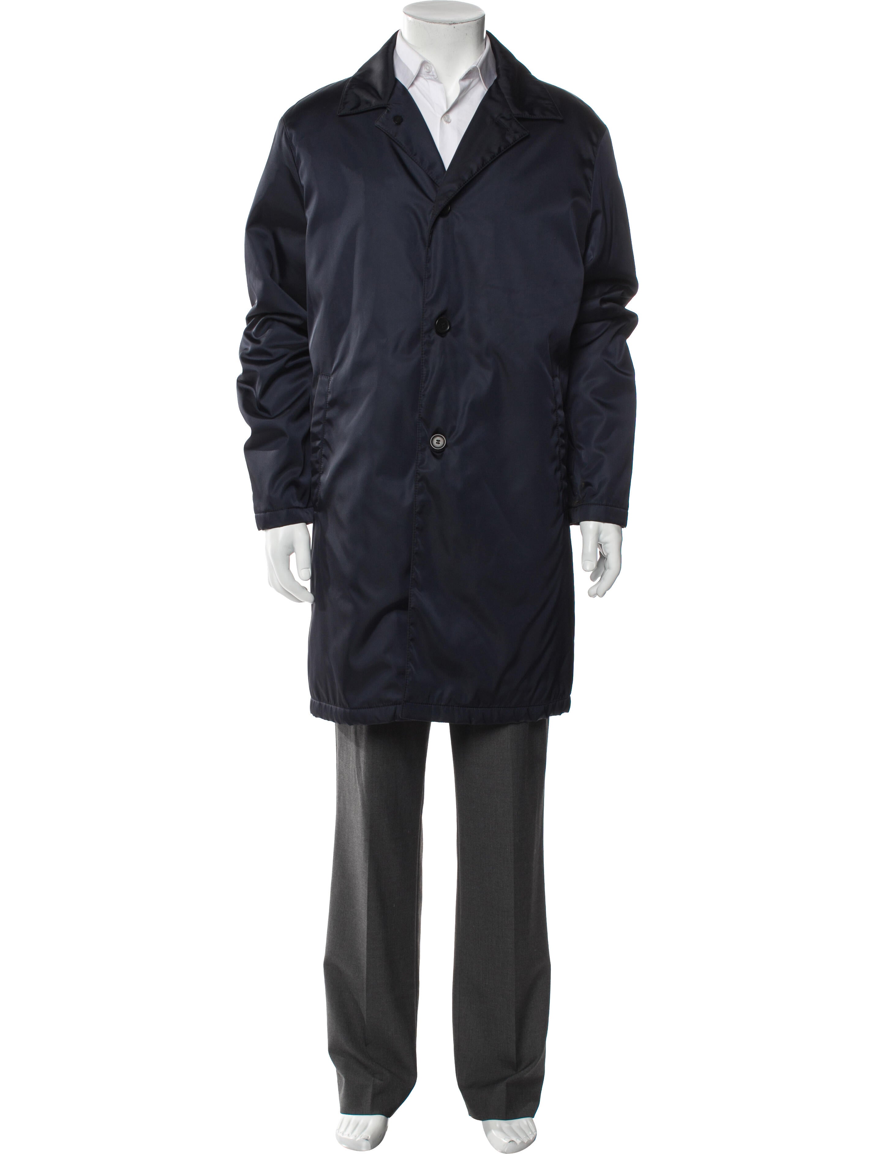 Prada 2011 Enameled Metal Triangle Parka