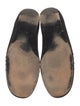 Prada Suede Leather Trim Embellishment Flats
