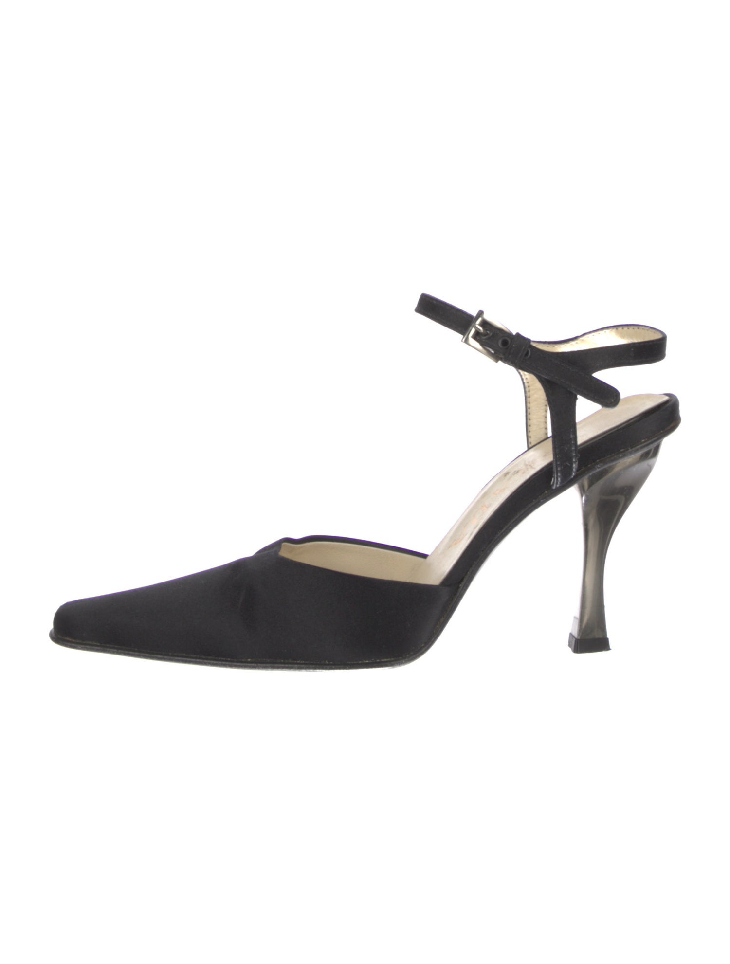 Prada Satin D'Orsay Pumps