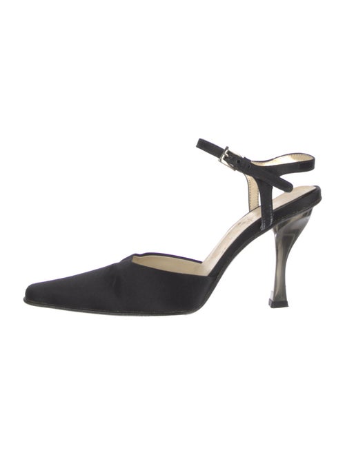 Prada Satin D'Orsay Pumps