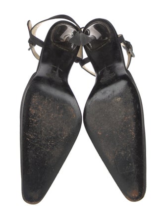 Prada Satin D'Orsay Pumps