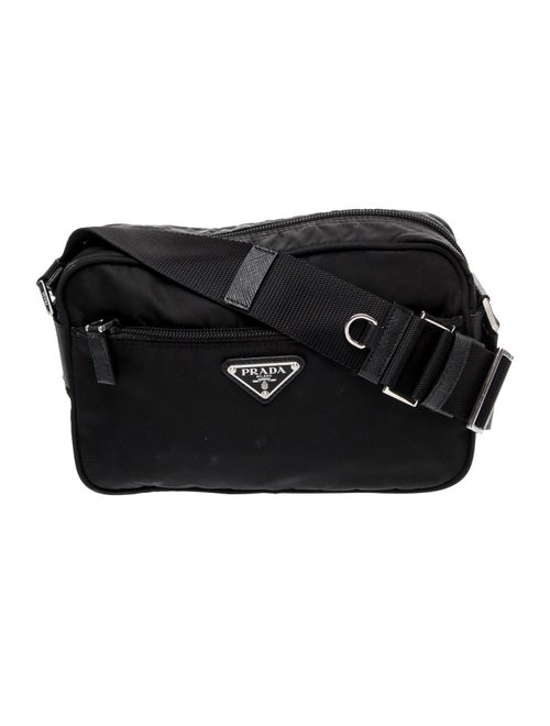 Prada Vela Nylon Messenger Bag