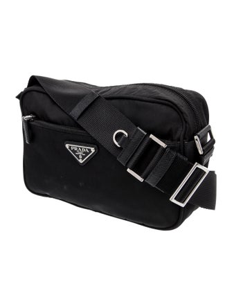 Prada Vela Nylon Messenger Bag
