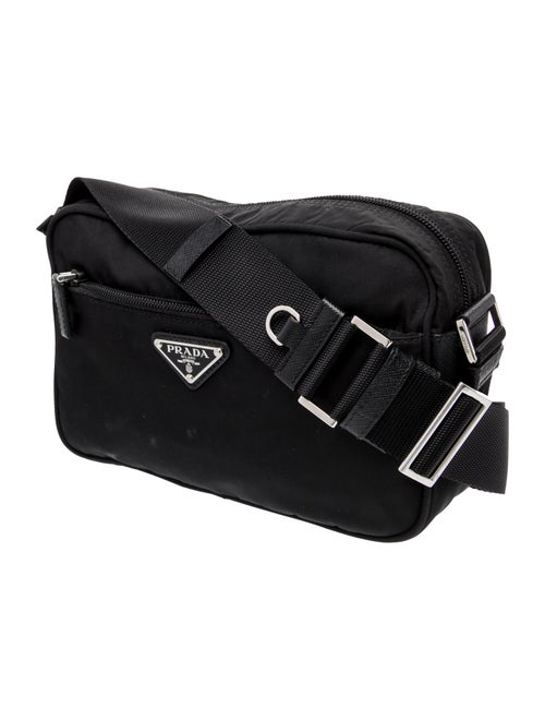 Prada Vela Nylon Messenger Bag