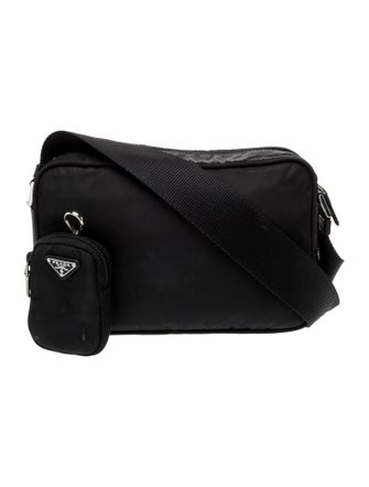 Prada Vela Nylon Messenger Bag