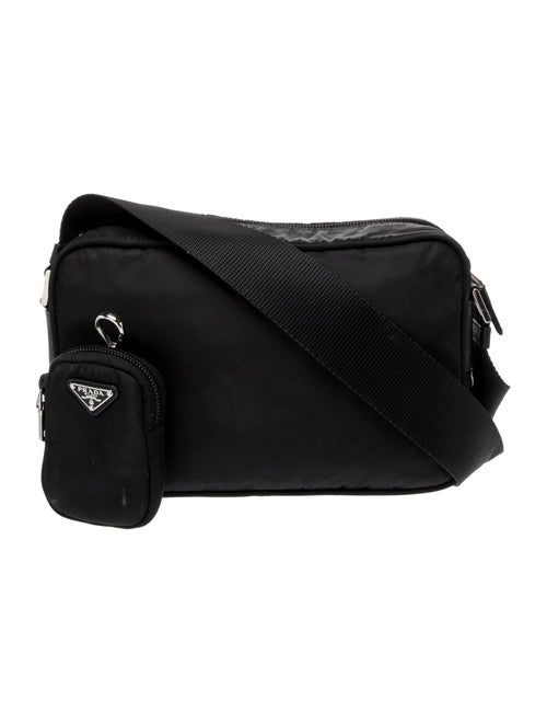 Prada Vela Nylon Messenger Bag