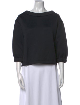 Prada 2016 Scoop Neck Sweatshirt