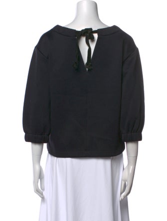 Prada 2016 Scoop Neck Sweatshirt