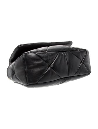 Prada Enameled Metal Triangle System