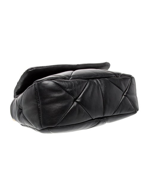 Prada Enameled Metal Triangle System