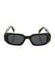 Prada Square Tinted Sunglasses
