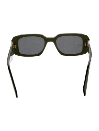 Prada Square Tinted Sunglasses