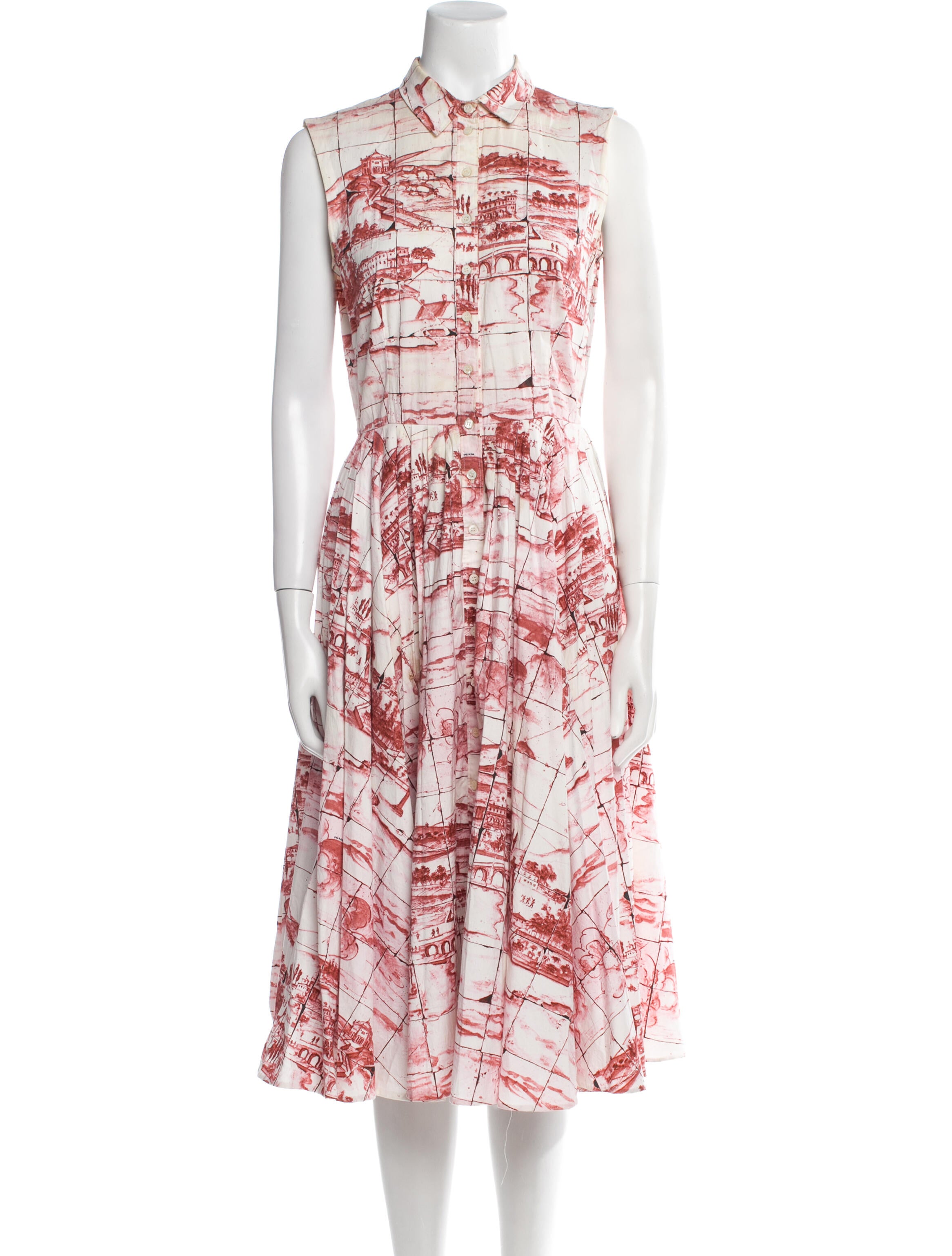 Prada 2011 Midi Length Dress