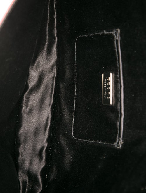 Prada Vernice Leather Clutch