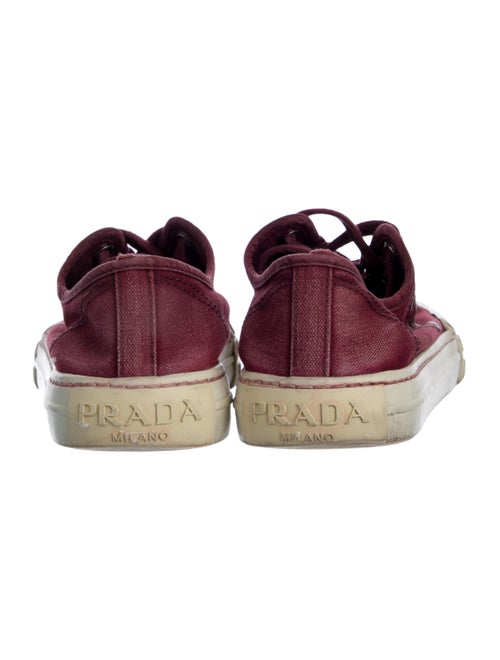 Prada Canvas Sneakers