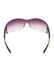 Prada Shield Gradient Sunglasses