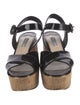 Prada Patent Leather Slingback Sandals