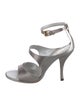Prada Satin T-Strap Sandals