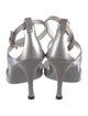 Prada Satin T-Strap Sandals