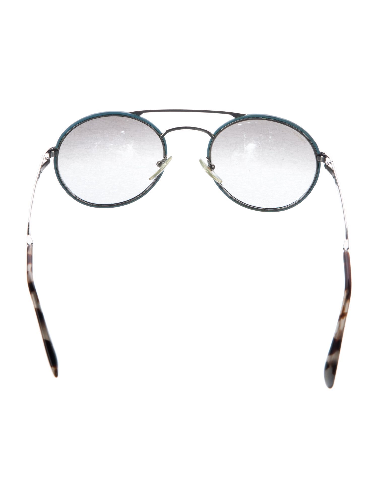 Prada Round Gradient Sunglasses