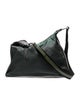 Prada Enameled Metal Triangle Shoulder Bag