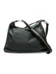 Prada Enameled Metal Triangle Shoulder Bag