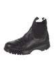 Prada Leather Chelsea Boots