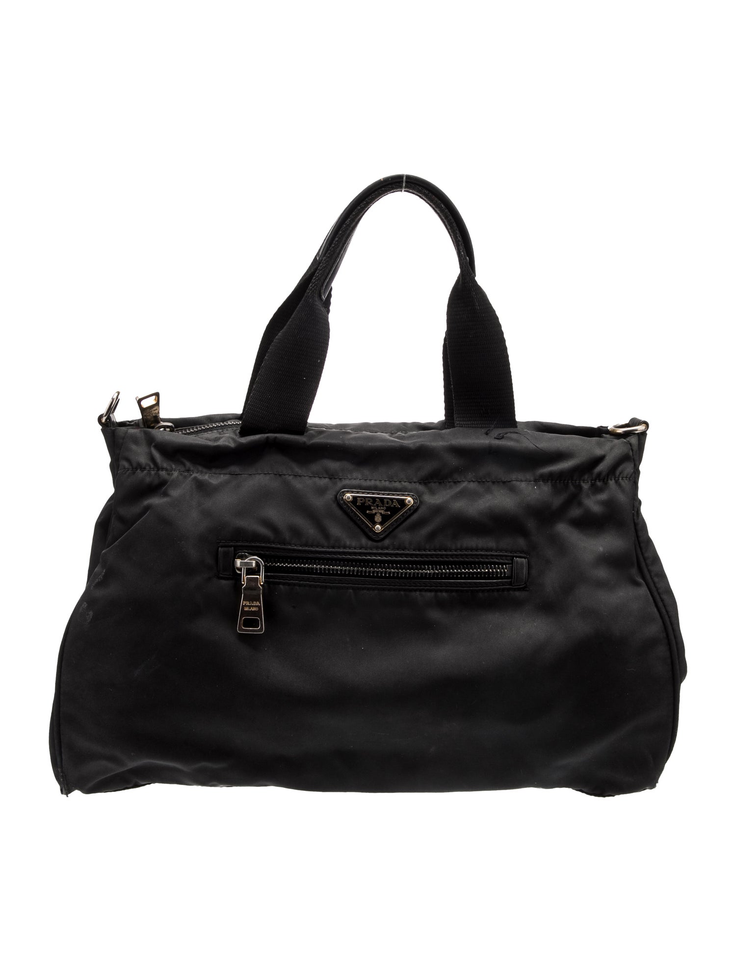 Prada Tessuto Nylon Weekender Bag